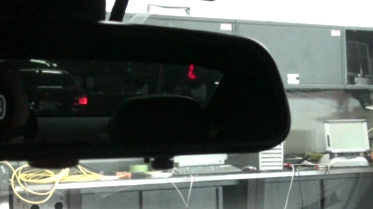 Bmw rear view mirror install #3
