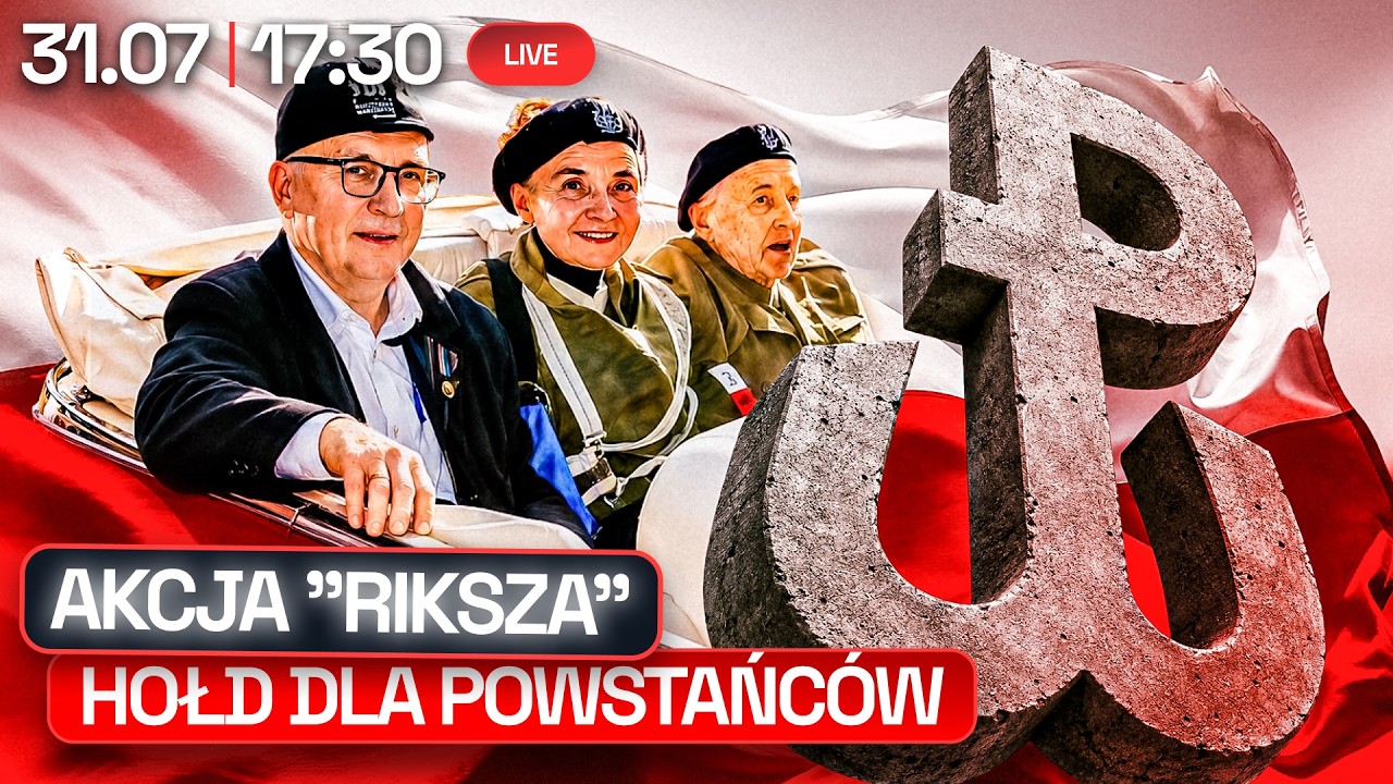AKCJA "RIKSZA" HOŁD DLA POWSTAŃCÓW