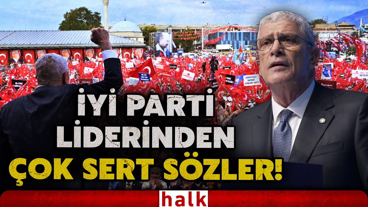 İYİ Parti Genel Başkanı Müsavat Dervişoğlu, "Birinci Vazifen" mitinginde konuştu!