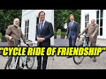 Modi in Netherlands : Dutch PM gifts bicycle to Narendra Modi