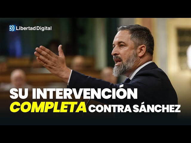 Abascal arremete contra Sánchez por la corrupción: "El PSOE bueno no existe"