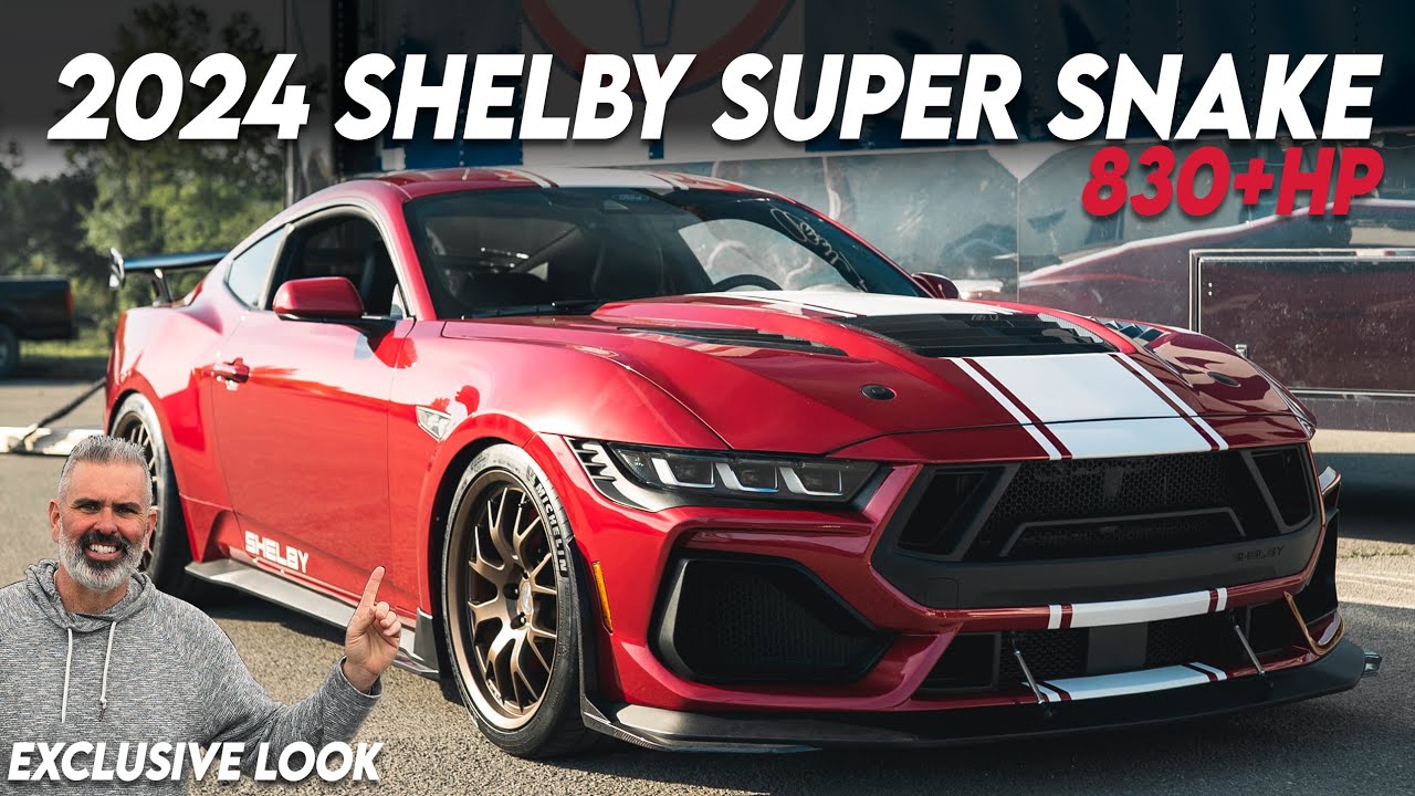 Exclusive Look At The 2024 Shelby Super Snake Mustang (Walk-Around and Review)