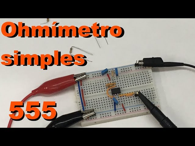 OHMÍMETRO COM 555 (MUITO FÁCIL) | Conheça Eletrônica #104