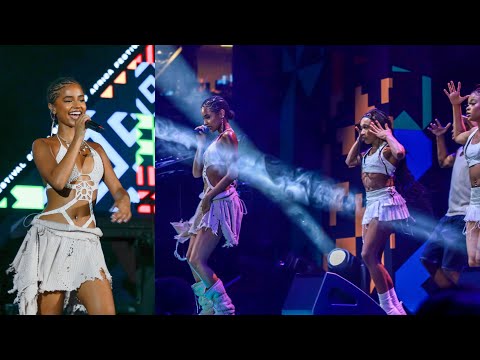 Tyla performs her hottest songs in Rwanda
