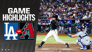 Dodgers vs. D-backs Game Highlights (9/1/24) | MLB Highlights