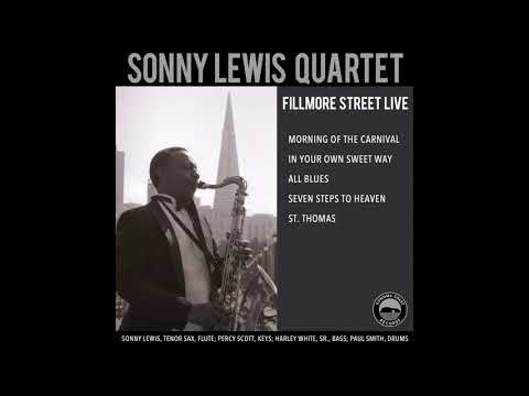 Jazz critic Scott Yanow: "The previously unknown music on “Fillmore Street Live” is a major find that gives us the chance to appreciate Sonny Lewis' inventive style and artistry." Archival release from July 4, 1988 features Sonny Lewis on flute and tenor sax, Percy Scott on keyboards, Harley White, Sr. on bass, and Paul Smith on drums. Cover design by Lizzy Layne Design (lizzylayne.com). Peace through Music. Jazz critic Scott Yanow: "The previously unknown music on “Fillmore Street Live” is a major find that gives us the chance to appreciate Sonny Lewis' inventive style and artistry." Archival release from July 4, 1988 features Sonny Lewis on flute and tenor sax, Percy Scott on keyboards, Harley White, Sr. on bass, and Paul Smith on drums. Cover design by Lizzy Layne Design (lizzylayne.com). Peace through Music.
