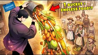 1 Bucket = Endless Food?! His Glitched System Built The Most Powerful Empire! | Manhwa Recap