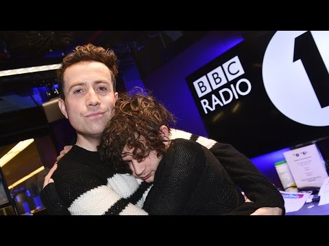 Matty Healy from The 1975 co-hosts The BBCR1's Breakfast Show // January 2017 (part 3)