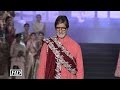 IANS - Amitabh Bachchan's Ramp Walk At The Age Of 73   Is Simply Stunning !