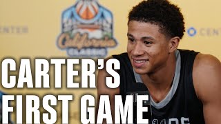 Carter Bryant on His First Summer League Performance