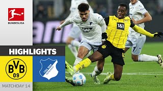 BVB concedes late equaliser! | Borussia Dortmund — TSG Hoffenheim | Matchday 14 – Bundesliga 2024/25