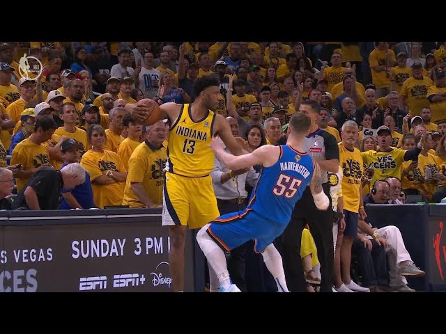Tony Bradley T'd up for shoving Isaiah Hartenstein to the ground in Game 6 👀 | 2025 NBA Finals