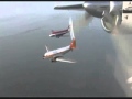 HD ver - UFO-USO hit by spray released from plane dives or goes down - Oil spill in Golf of Mexico