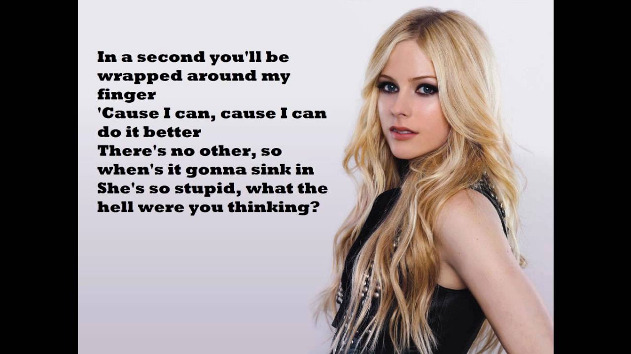 Avril Lavigne Girlfriend lyrics - YouTube
