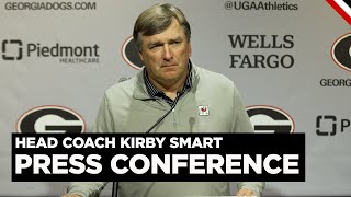 Georgia Football: Head Coach Kirby Smart Pre-Tennessee Press Conference
