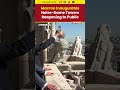 Macron Inaugurates Reopening of Notre-Dame Towers to Public #shorts