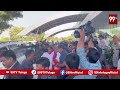 నాందేడ్ లో గులాబీ బాస్ కు ఘన స్వాగతం | Grand Welcome To CMKcr  | 99TV  - 01:05 min - News - Video