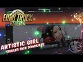 Volvo FH 2012 Artistic Girl Skin + Trailer Standalone