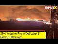 J&K: Massive Fire In Dal Lake | 3 Dead, 8 Rescued  | NewsX