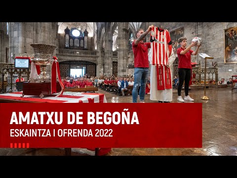 📽️ Traditional floral offering I Basilica of Begoña