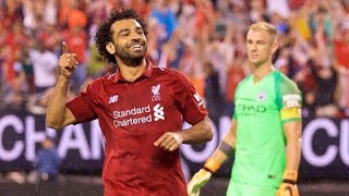 هدف محمد صلاح في مرمى مانشستر سيتي بعد دقيقة من نزوله لأرض الملعب ...