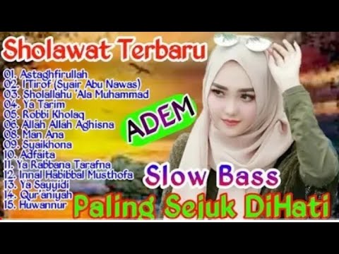 DJ SHOLAWAT TERBARU 2024 || SHOLAWAT SLOW BASS PLING SEJUK DI HATI - DJ SHOLAWAT MERDU