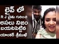 Anchor Sreemukhi reveals why she is not acting in movies