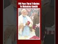 PM Modi Pays Floral Tributes To Mahatma Gandhi On His Death Anniversary