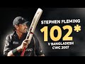 Stephen Flemings century crushes Bangladesh | CWC 2007