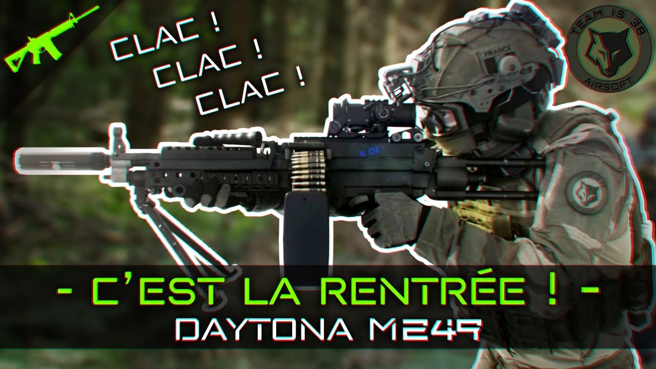 Reprise + M249 DAYTONA = KIFF monumental ! ► AIRSOFT