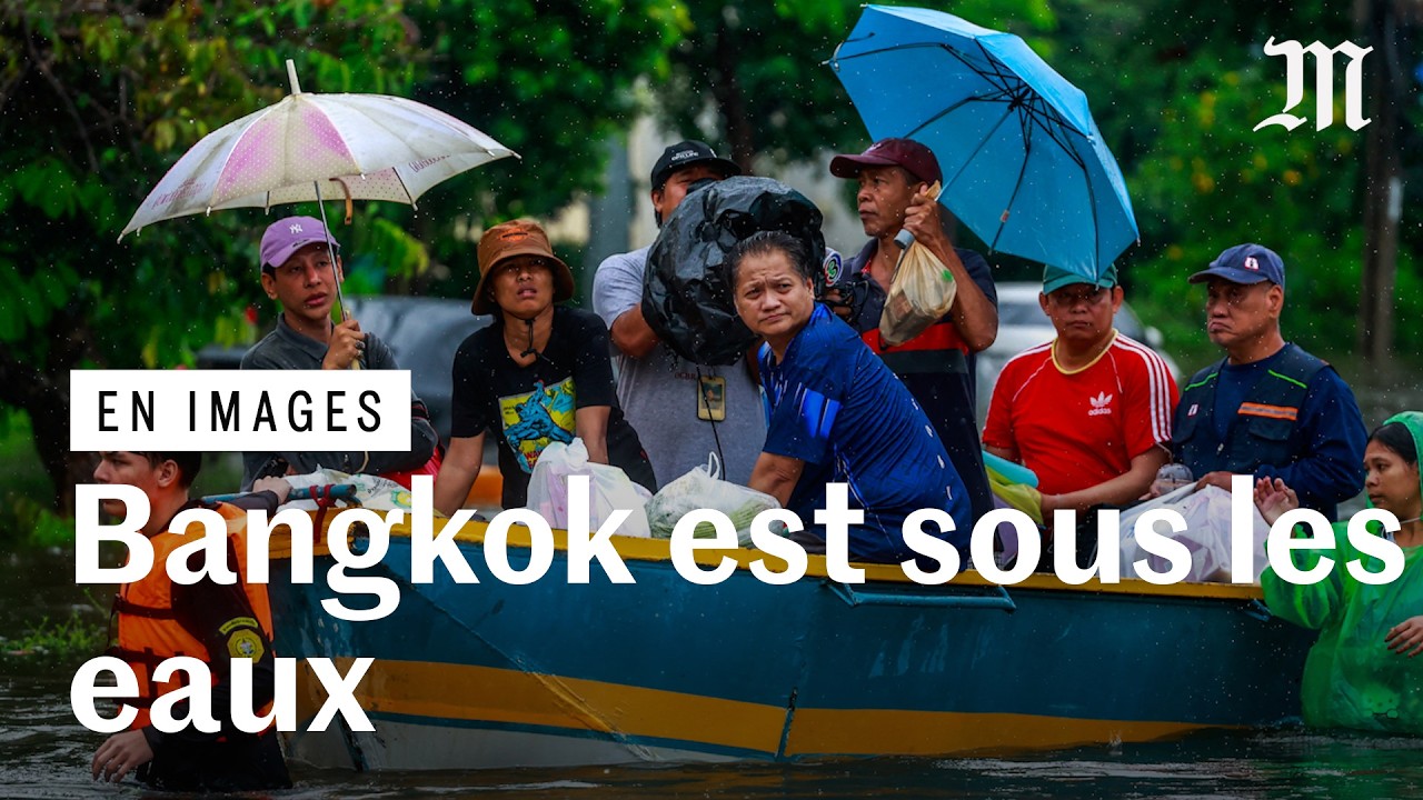 Thaïlande : les images des graves inondations survenues à Bangkok