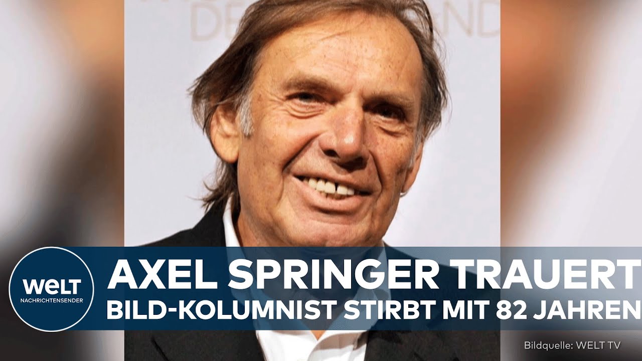 FRANZ JOSEF WAGNER IST TOT: BILD-Kolumnist der „Post von Wagner“ stirbt mit 82 Jahren!