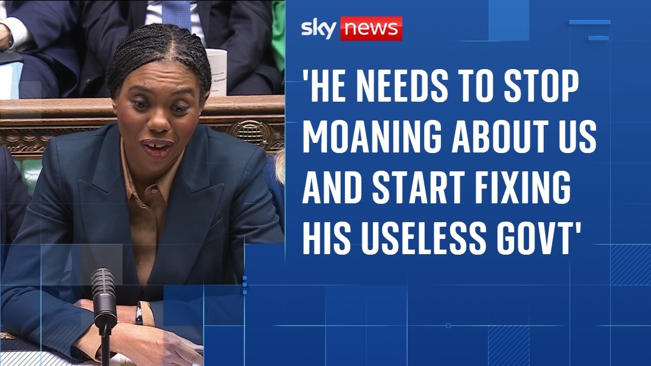 PMQs: Starmer is 'distracted' by Labour's scandals, says Tory leader