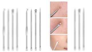 Pratinjau video produk Biutte.co Face Care Skin Acne Pimple Needle Remover Kit 4PCS - AS1