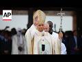 Pope calls for structures of solidarity to help marginalised as he wraps up Cameroon visit