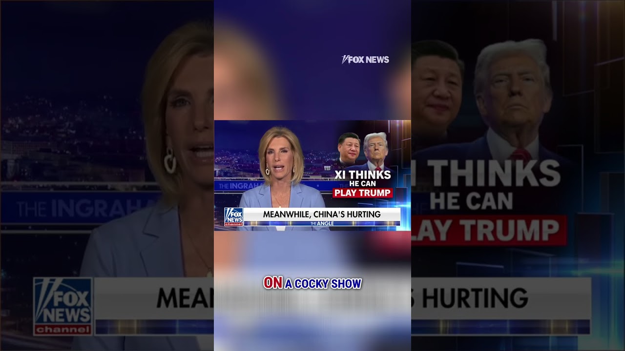 China is 'talking smack' about Trump, and losing: Laura #shorts #china #trump #lauraingraham #fox