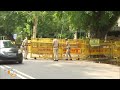 Increased Security at AAP Headquarters Ahead of Protest Against Kejriwals Arrest | News9  - 03:30 min - News - Video
