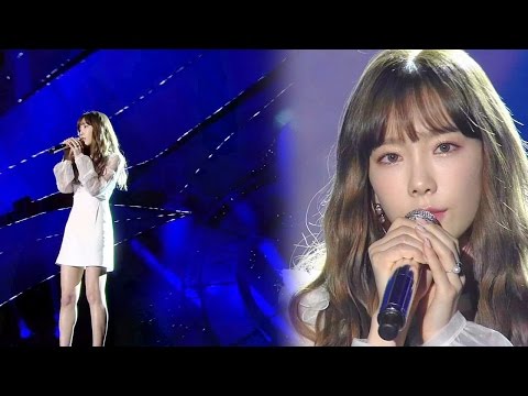 ‘여신’ 태연(Taeyeon)의 감미로운 발라드 ‘11:11’ @2016 SAF SBS 가요대전 2부 20161226