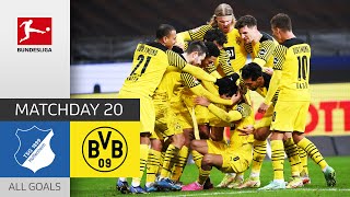 Malen on Fire, Haaland Scores Again | TSG Hoffenheim — Borussia Dortmund 2-3 | All Goals | MD 20