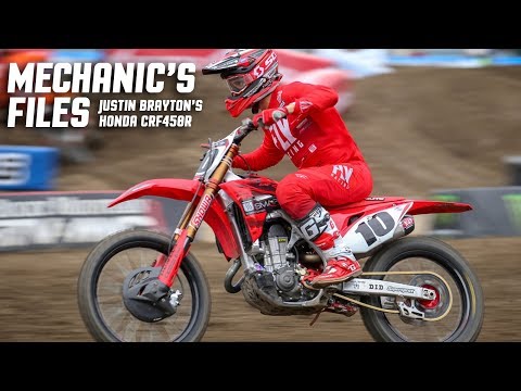 Mechanics Files Justin Braytons Honda CRF450R