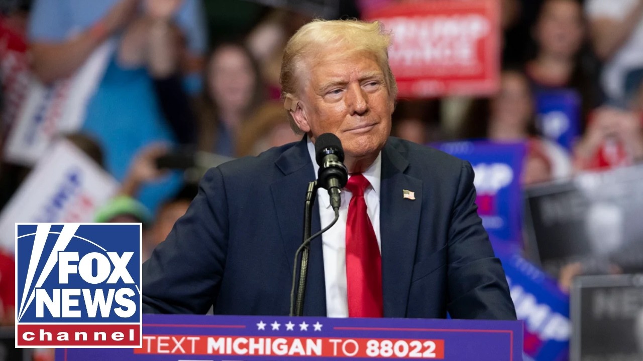 President Trump delivers remarks at a rally in North Carolina