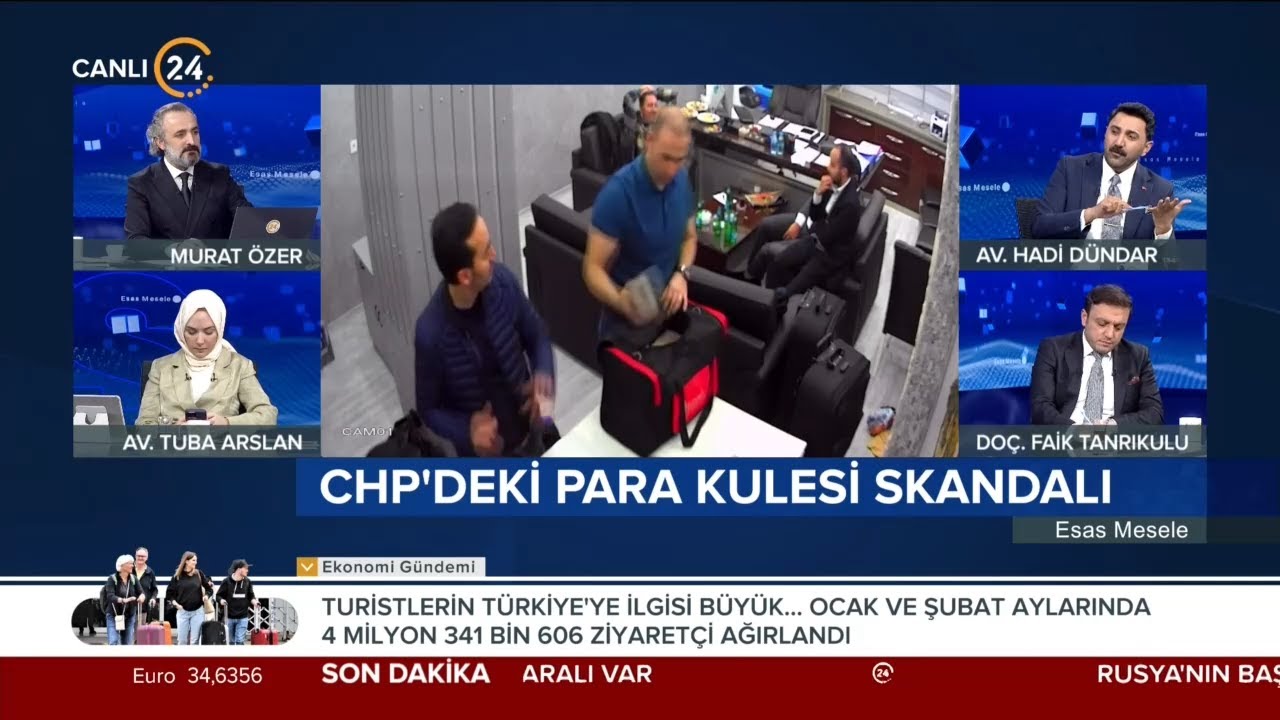 Murat Özer ile “Esas Mesele” / CHP’nin “Para Kuleleri” Skandalı - 22 03 2024