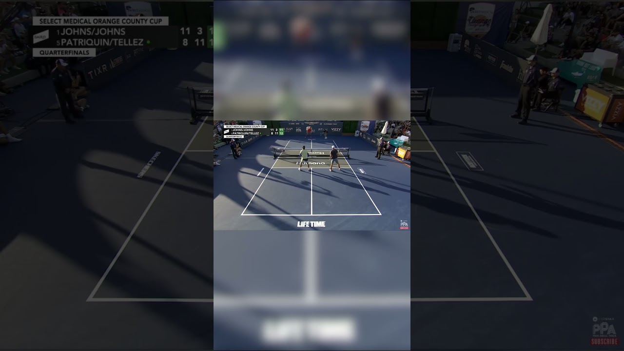 🚨A HUGE UPSET IN THE MENS DOUBLES QUARTER FINALS🚨