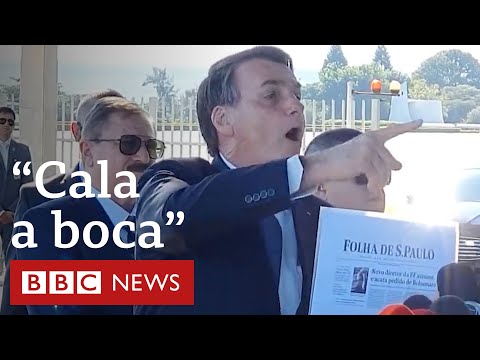Upload mp3 to YouTube and audio cutter for O senhor pediu a troca presidente Bolsonaro manda jornalistas calarem a boca download from Youtube