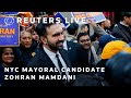 LIVE: NYC mayoral candidate Zohran Mamdani speaks at Bronx mosque