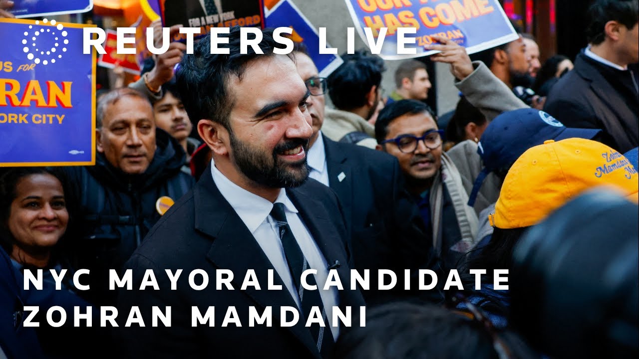 LIVE: NYC mayoral candidate Zohran Mamdani speaks at Bronx mosque