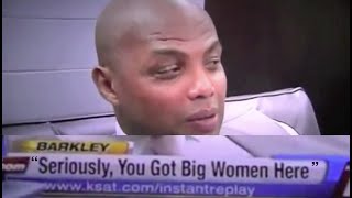 Charles Barkley Roasting San Antonio Women For Eight Minutes Straight...