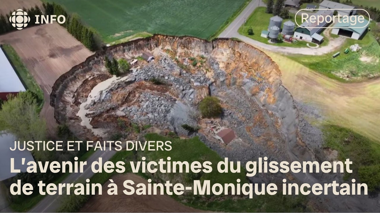 Glissement de terrain à Sainte-Monique : un an après, l'UPA réclame une aide d'urgence