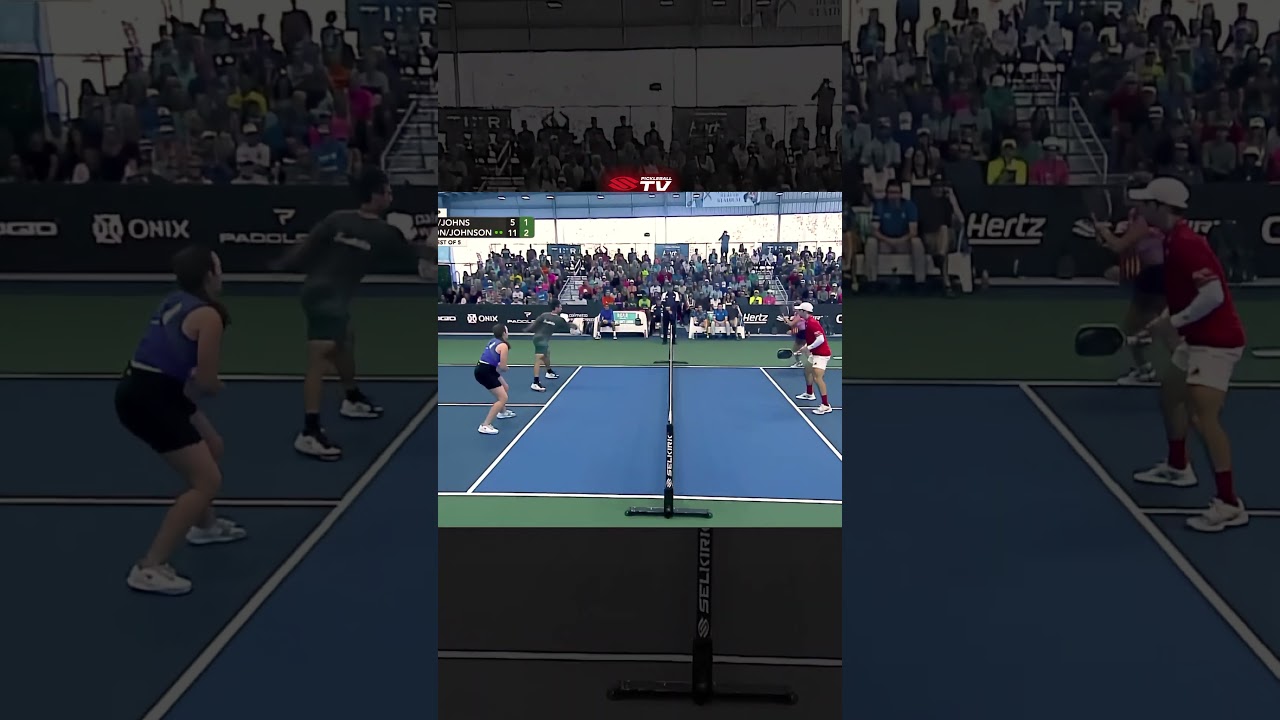 Ben Johns shuts down the ATP with a clean counter 🚫 🙅‍♂️ #pickleball #pickleballislife