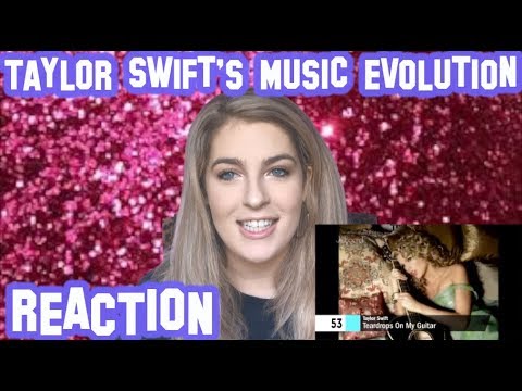 TAYLOR SWIFT MUSIC EVOLUTION - REACTION